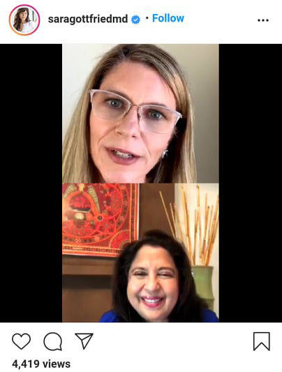 IG Live : Sara Gottfried