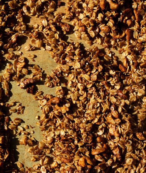 Homemade Granola Mix with nuts and seeds